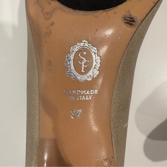 Sarah Flint Heels Size 37 Hand Made in Italy - Picture 7 of 14
